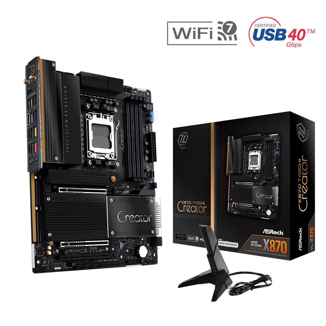 ASROCK X870 TAICHI CREATOR (dual pcie 8x)